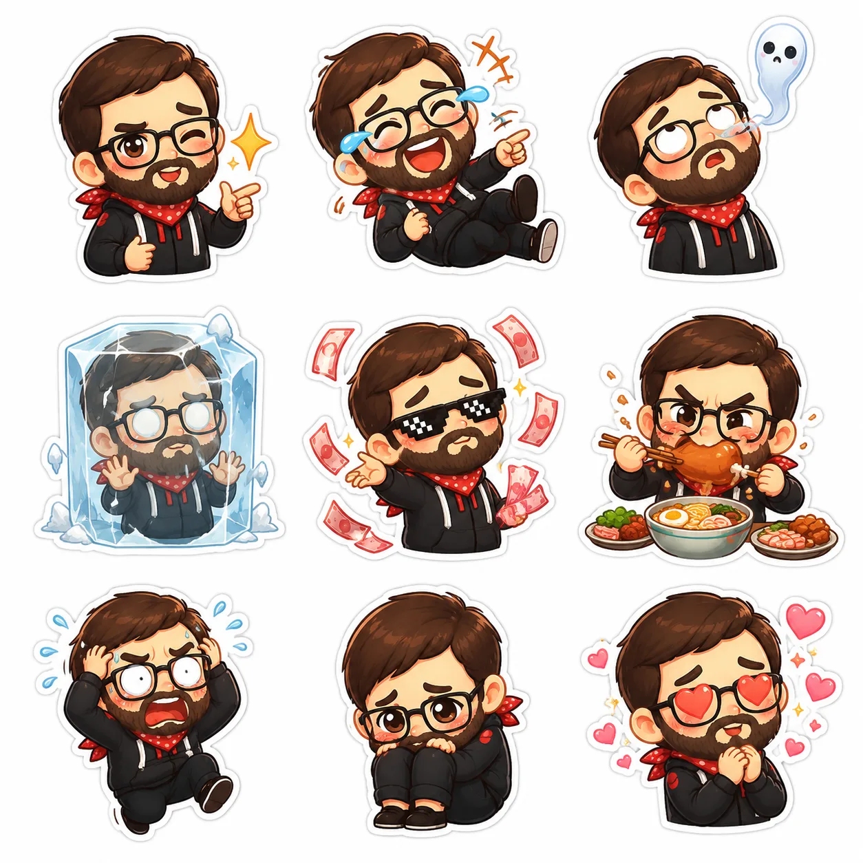 Image to Image Generator · Sticker · Emoji Collection: Set 1