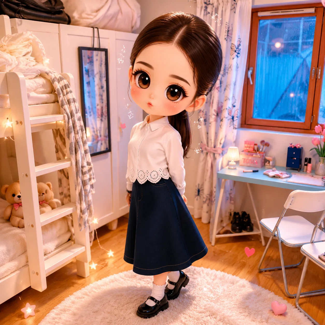 Image to Image Generator · Chibi · Chibi 3D Miniature Diorama