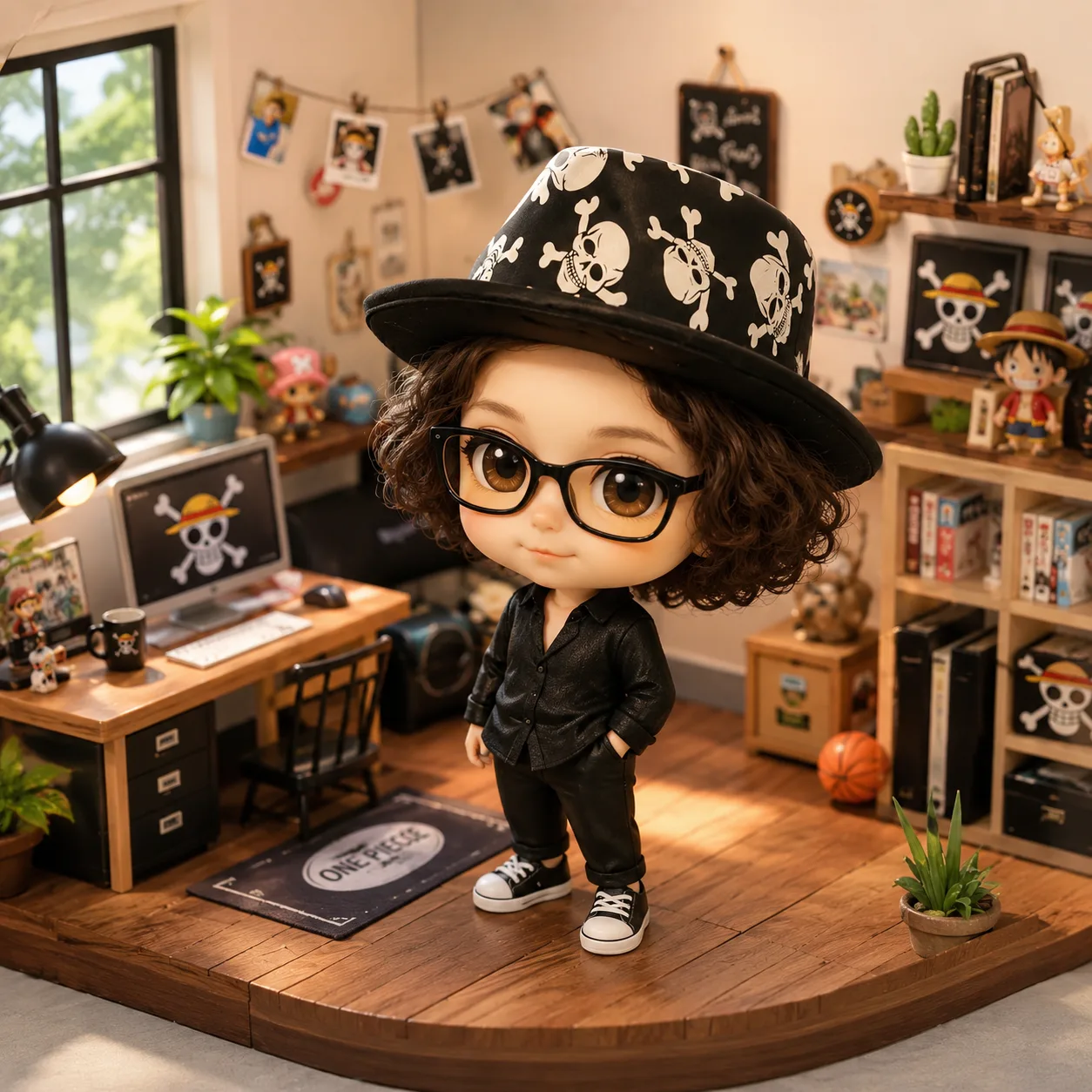 图生图生成器 · Q版 · Q版3D微缩立体模型