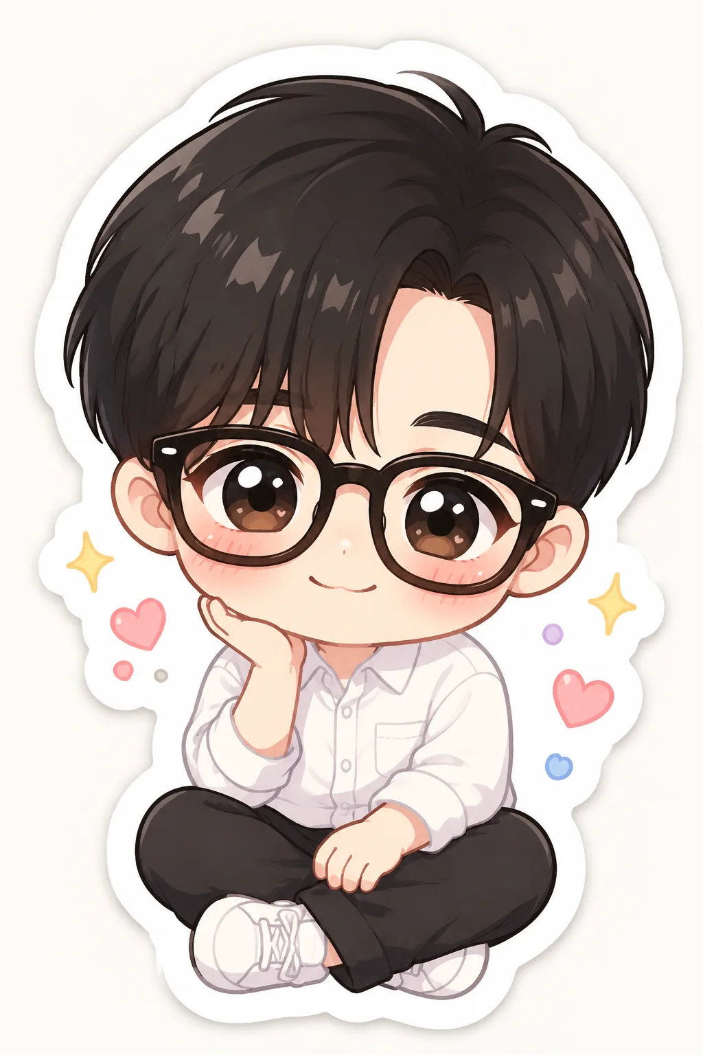 Image to Image Generator · Chibi · Chibi Handdrawn Sticker
