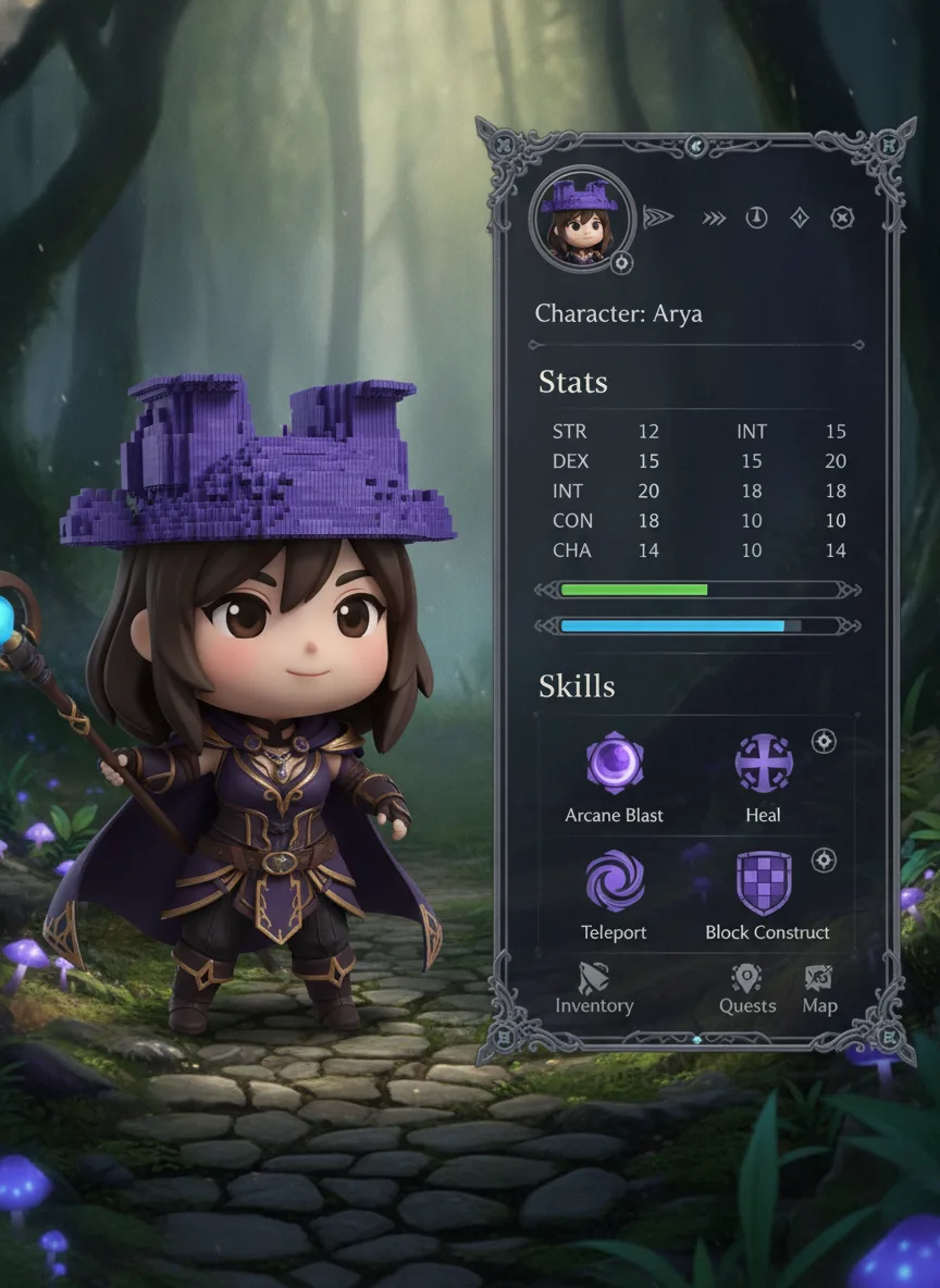 chibi_rpg_avatar_panel creation