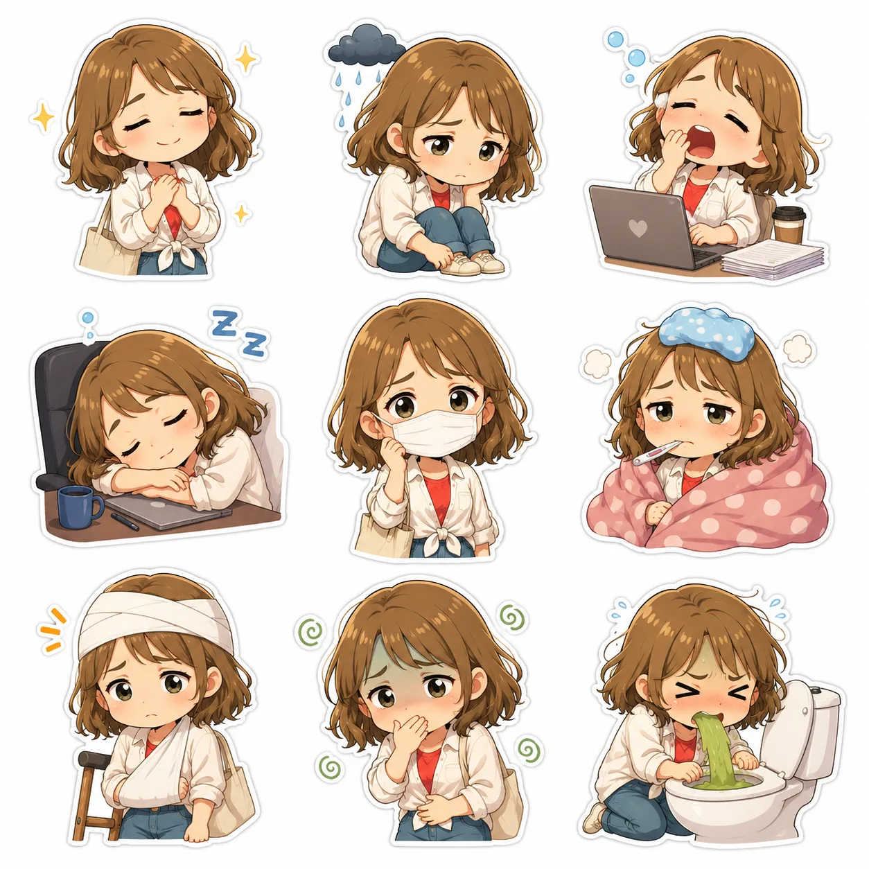 chibi_emoji_stickers_7 creation