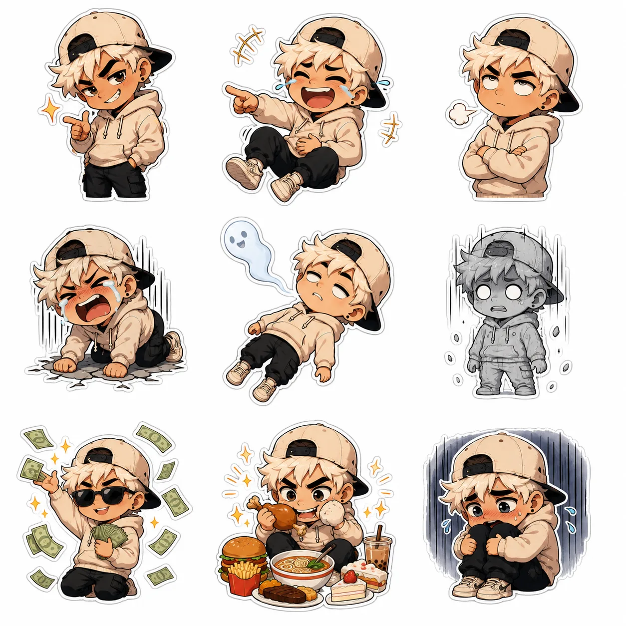 Image to Image Generator · Sticker · Emoji Collection: Set 1