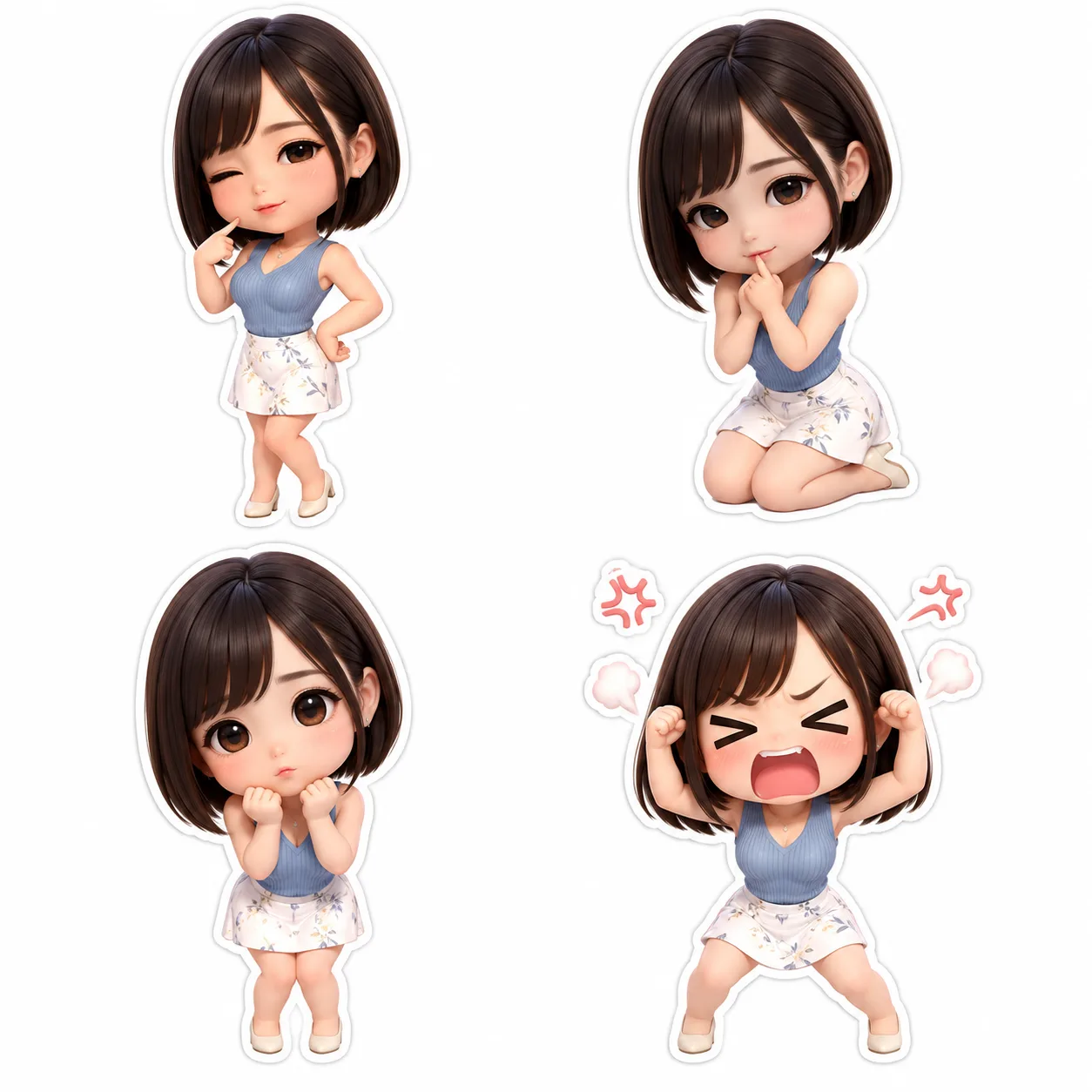 chibi_3d_emoji_stickers creation