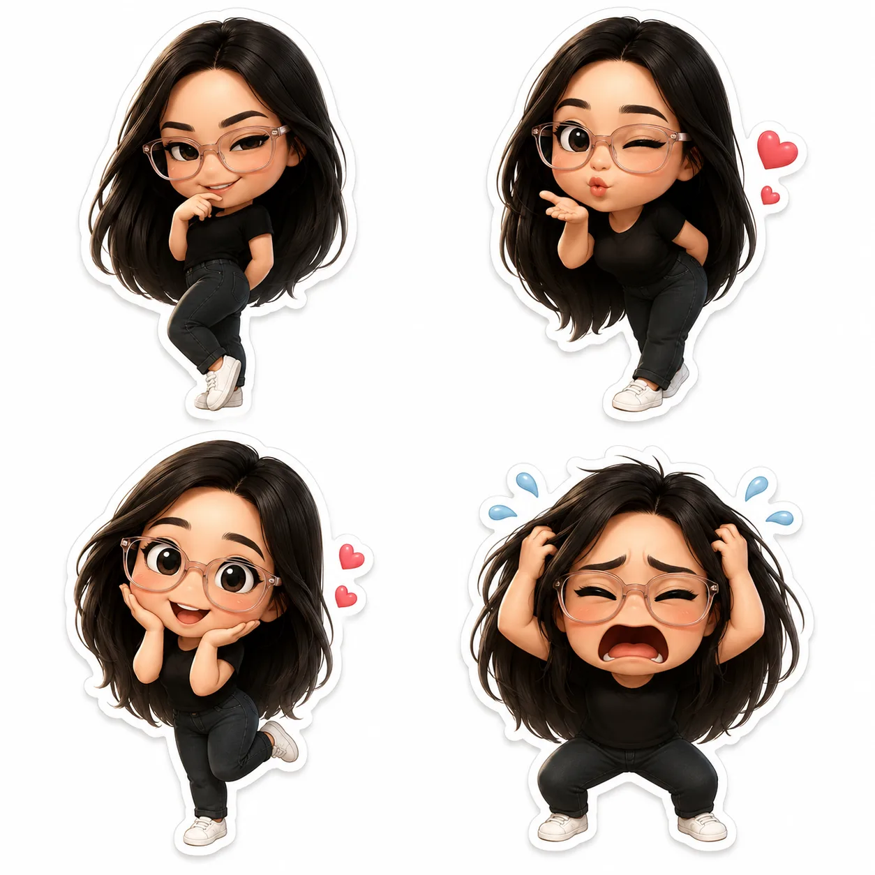 Image to Image Generator · Emoji · Chibi 3D Emoji Stickers