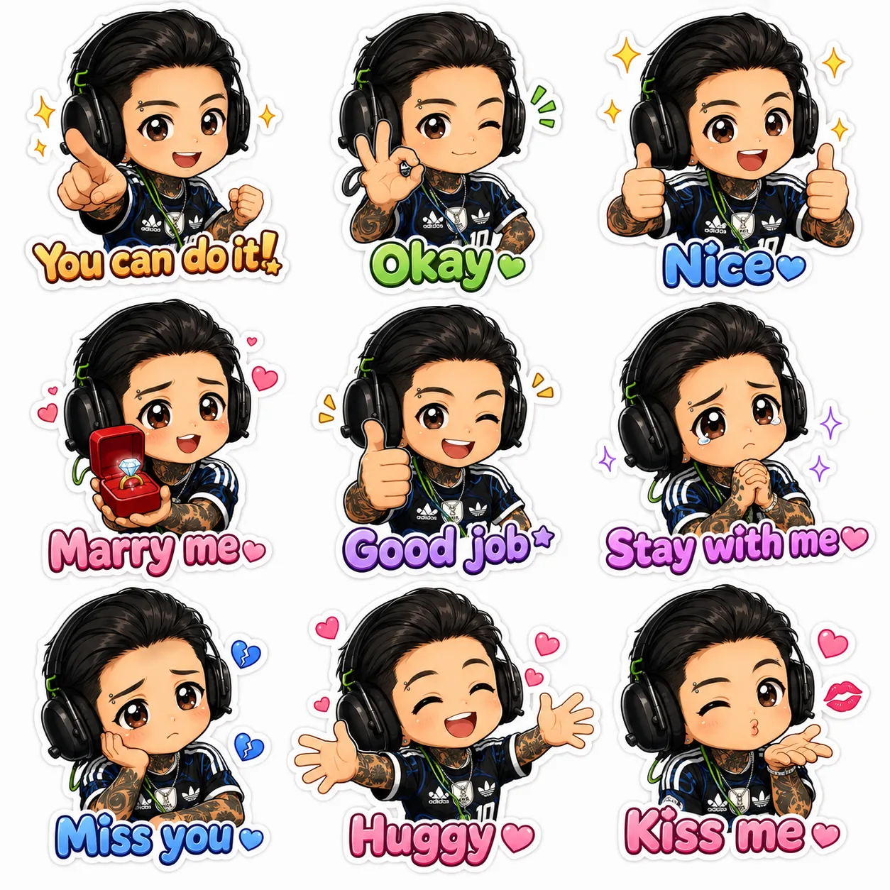 chibi_emoji_word_3 creation