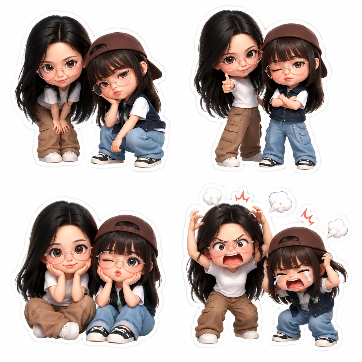 Image to Image Generator · Emoji · Chibi 3D Emoji Stickers