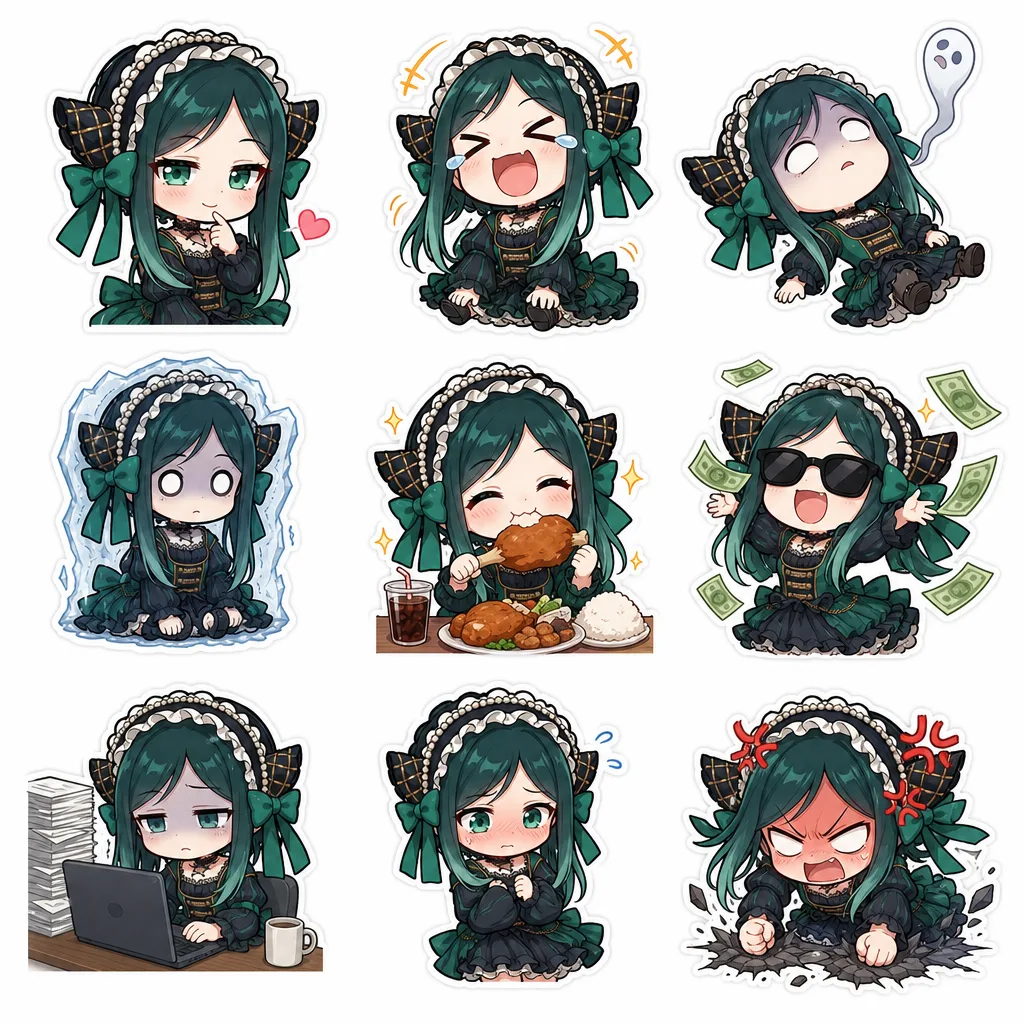 Image to Image Generator · Sticker · Emoji Collection: Set 1