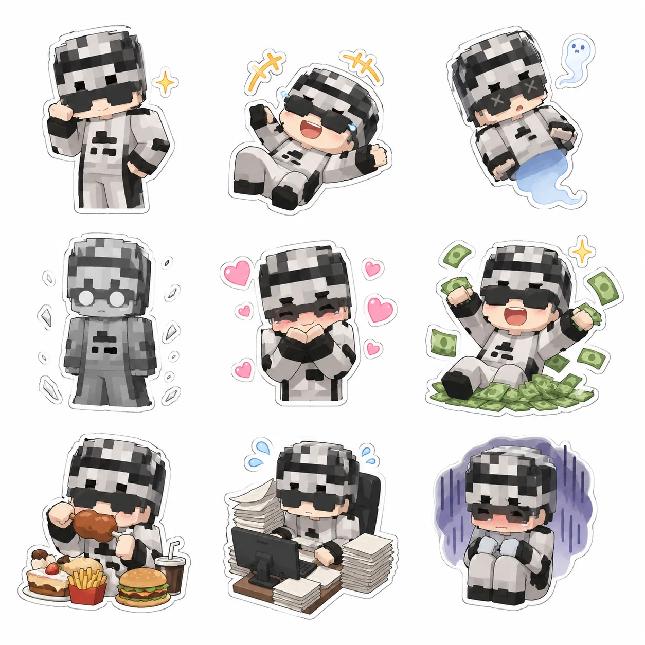 Image to Image Generator · Sticker · Emoji Collection: Set 1
