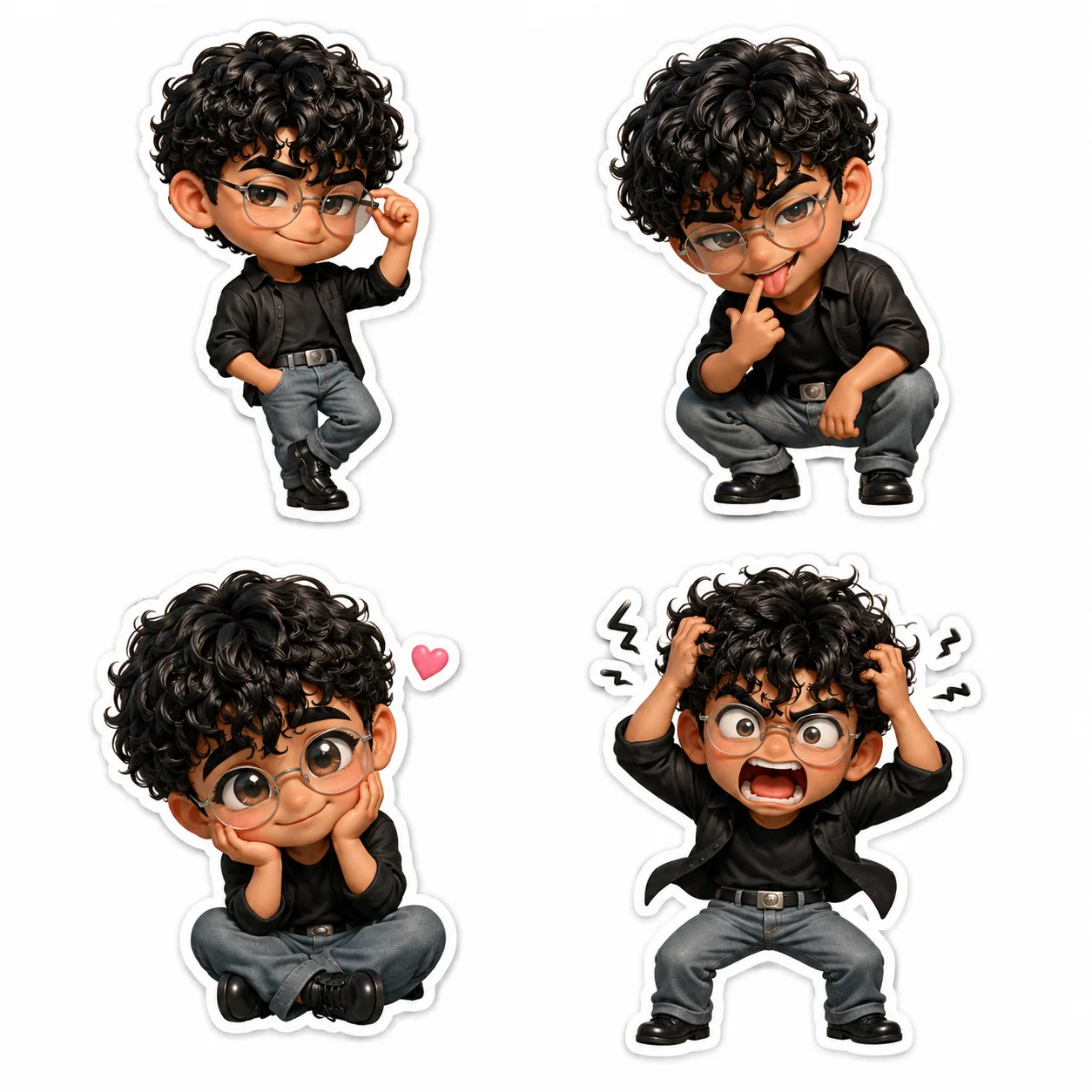 Image to Image Generator · Emoji · Chibi 3D Emoji Stickers