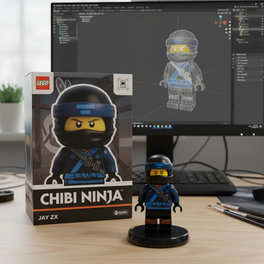 chibi_character_figure creation