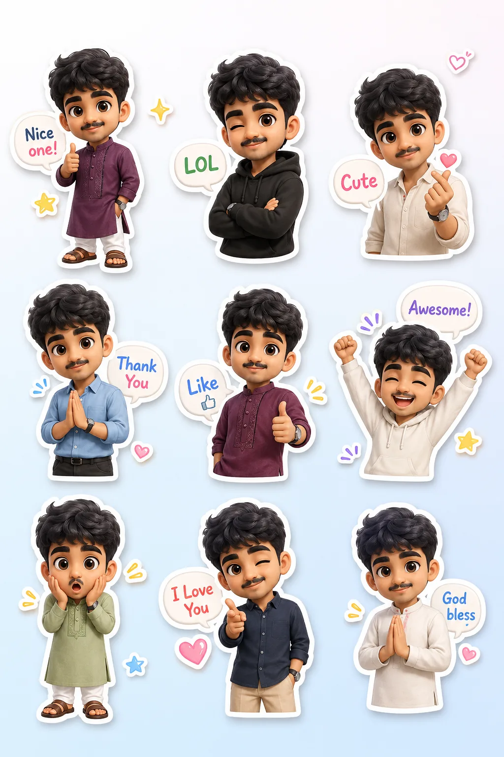 Image to Image Generator · Emoji · Chibi 3D Emoji Word 3