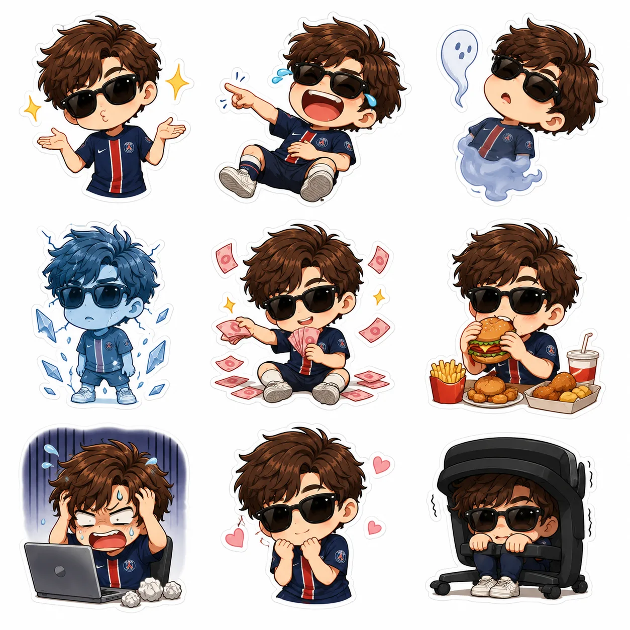 Image to Image Generator · Sticker · Emoji Collection: Set 1