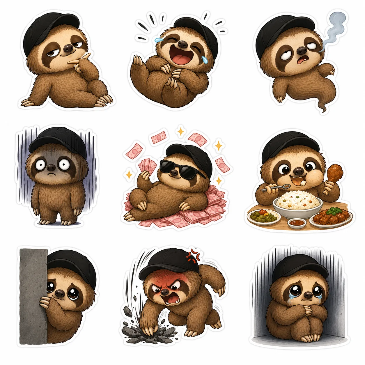 Image to Image Generator · Sticker · Emoji Collection: Set 1