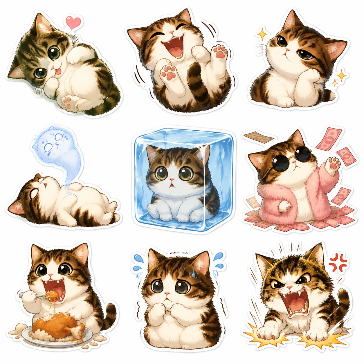 Image to Image Generator · Sticker · Emoji Collection: Set 1