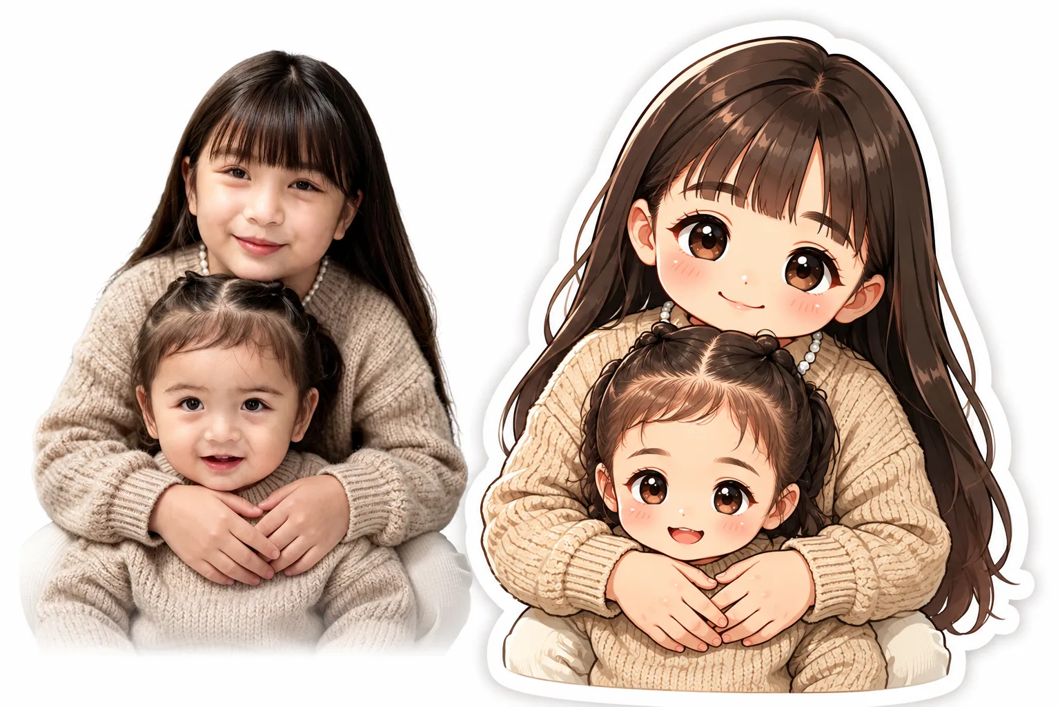 Real-Chibi_Blend_sticker creation