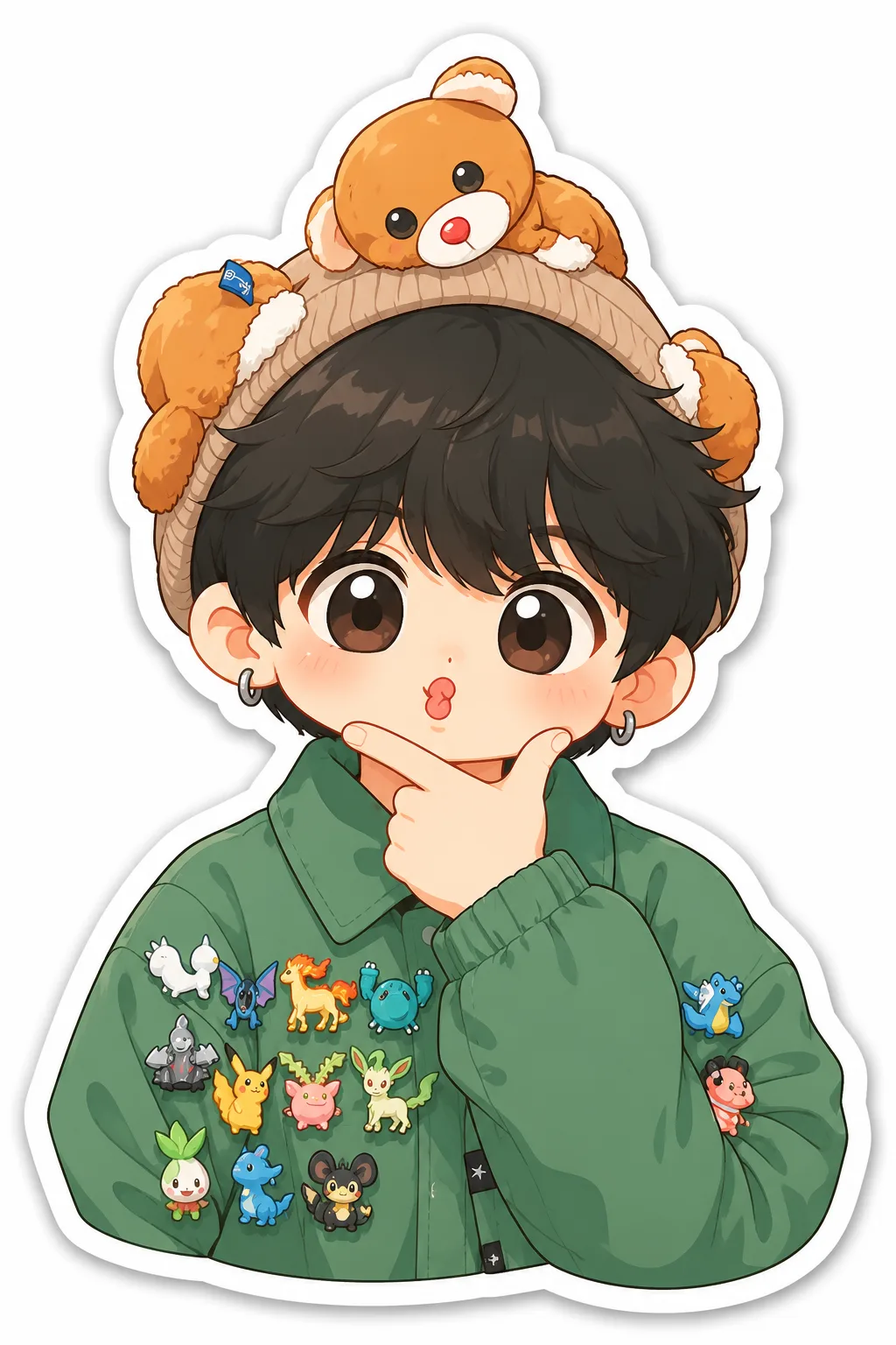 chibi_sticker_handdrawn creation