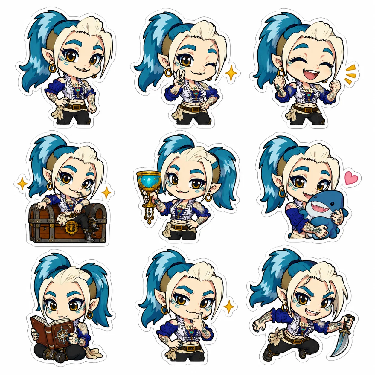 chibi_single_sticker creation