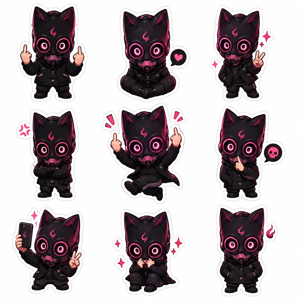chibi_single_sticker creation