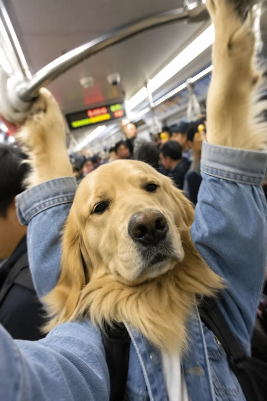 pet_commute_selfie creation