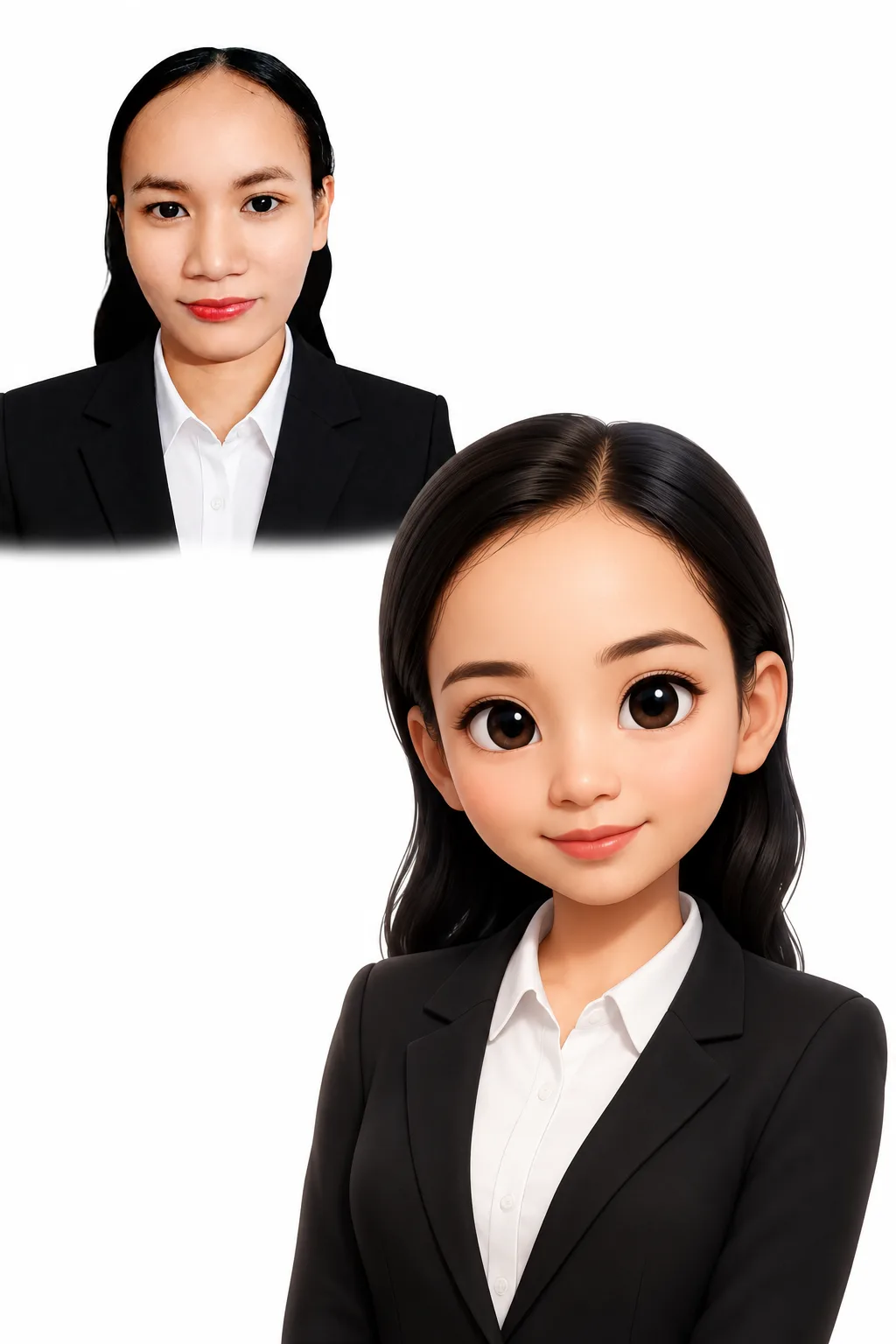 Image to Image Generator · Chibi · Real Person + 3D Chibi