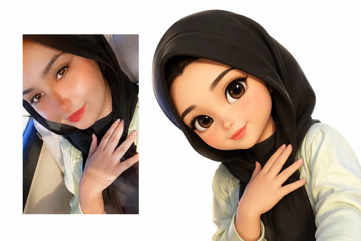 Image to Image Generator · Chibi · Real+Chibi Blend 3D