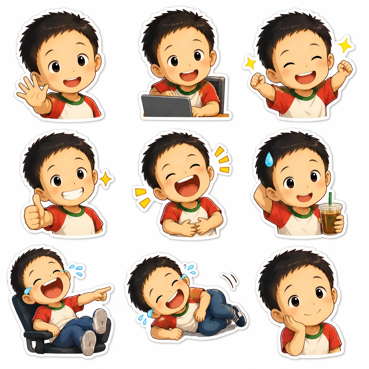 Image to Image Generator · Sticker · Emoji Collection: Set 2