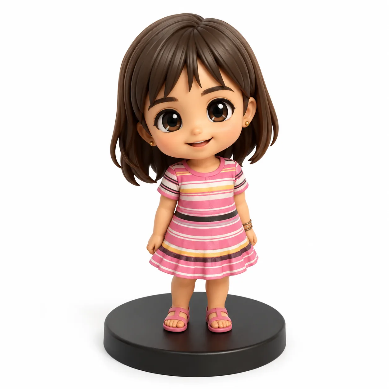 Generador de Imagen a Imagen · Chibi · Chibi en Figurine Coleccionable
