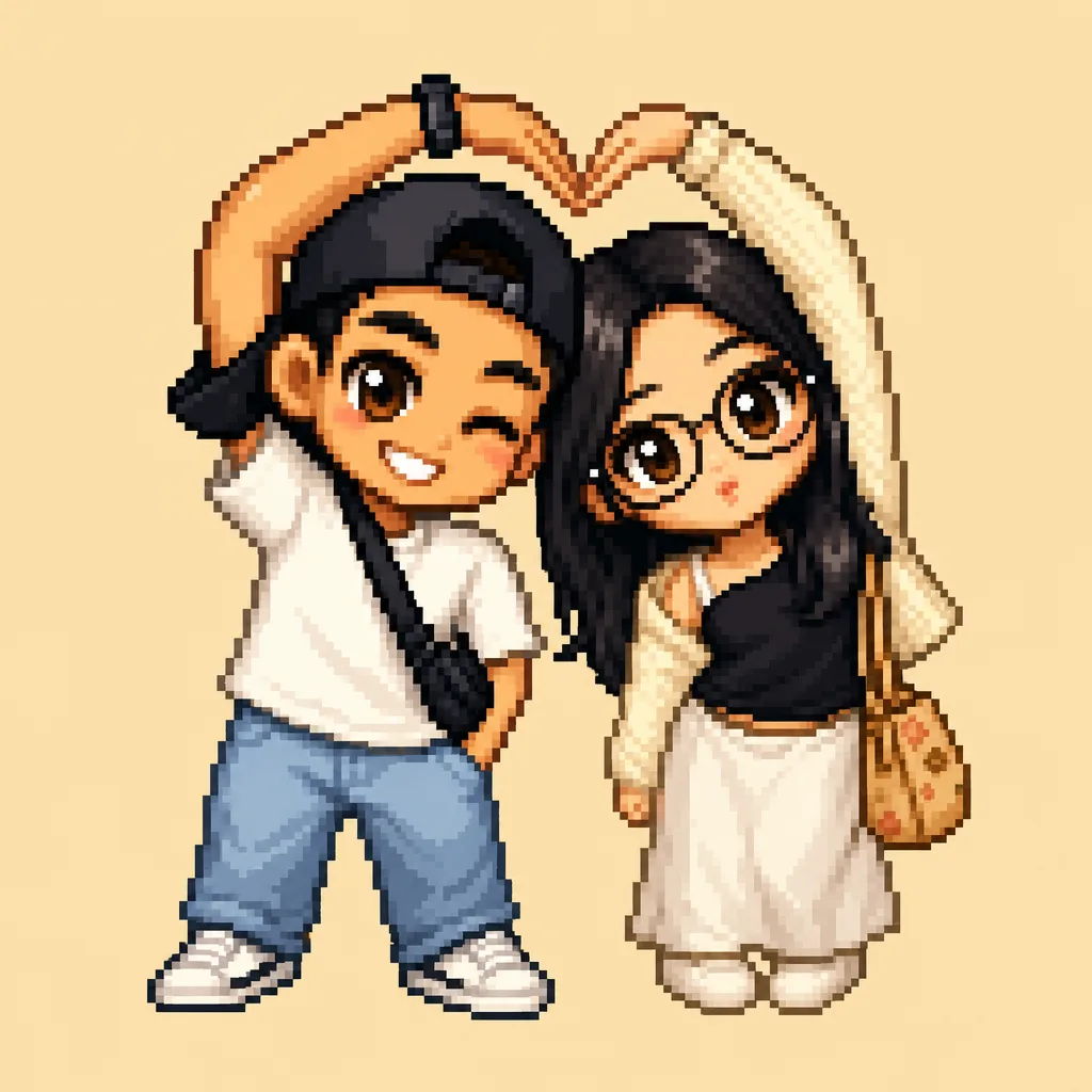 Générateur Image à Image · Chibi · Chibi en Arte Pixel
