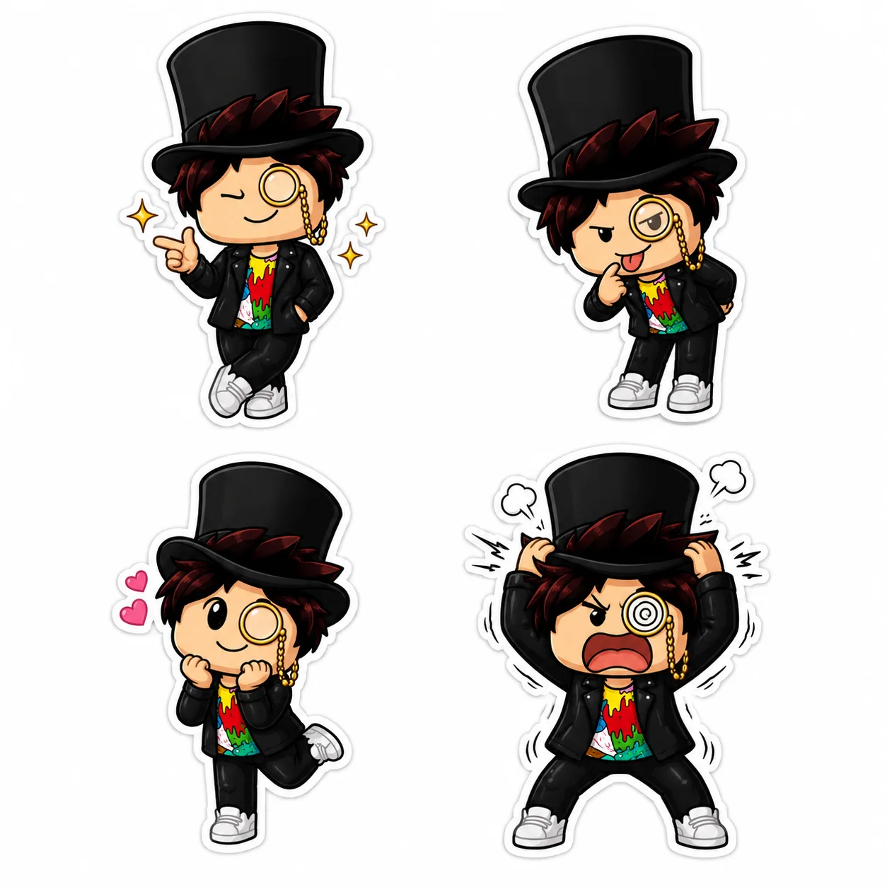 Generador de Imagen a Imagen · Emoji · Pegatinas Emoji Chibi