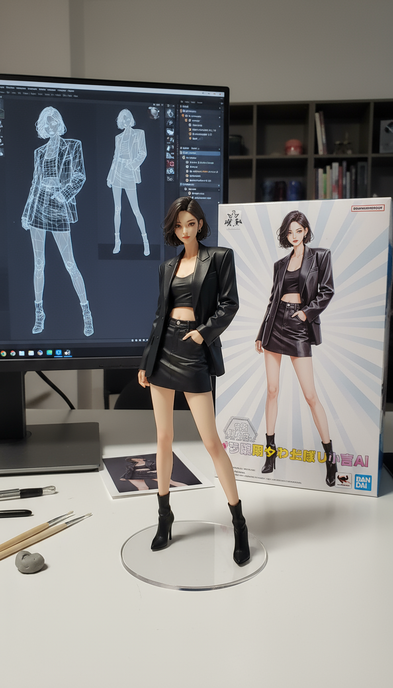 Holy shit, that nano banana resin kit just straight-up broke my brain. I can literally see the PORES on her nose—how is this even plastic?! 10/10 would accidentally call it “figma-san” at 3 a.m. again.