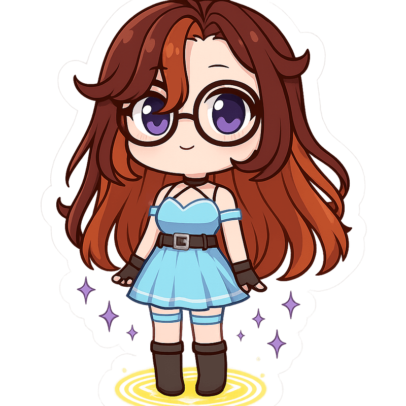 "auto shared by user of chibi Art community" - Created using AI Sticker Generator with chibi_single_sticker style in chibi category. Generated on August 13, 2025 using Image to Image generation method.