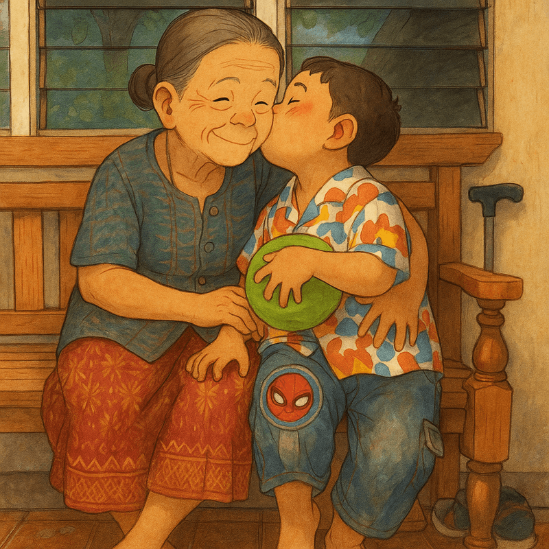 "auto shared by user of chibi Art community" - Created using AI Image Generator with ghibli style in anime category. Generated on August 1, 2025 using Image to Image generation method.