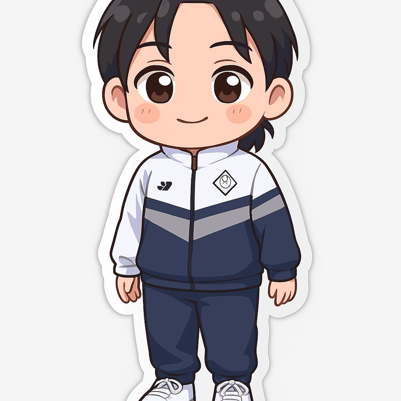 "auto shared by user of chibi Art community" - Created using AI Sticker Generator with chibi_single_sticker style in chibi category. Generated on August 2, 2025 using Image to Image generation method.