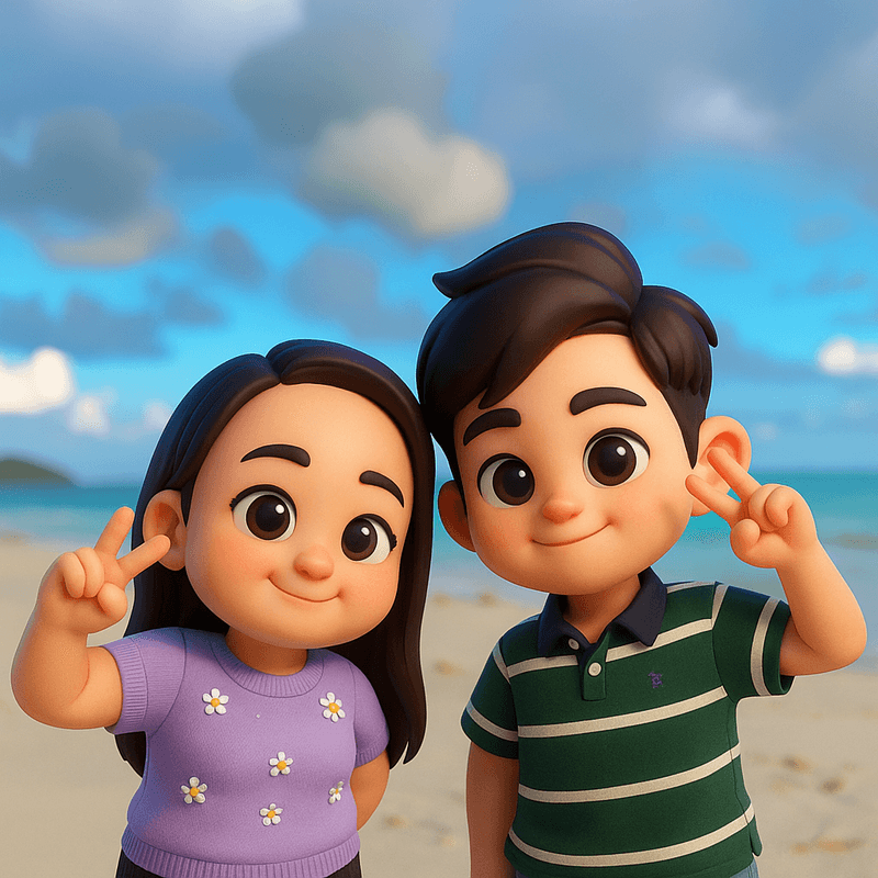"auto shared by user of chibi Art community" - Created using AI Avatar Generator with chibi_3d style in chibi category. Generated on August 4, 2025 using Image to Image generation method.