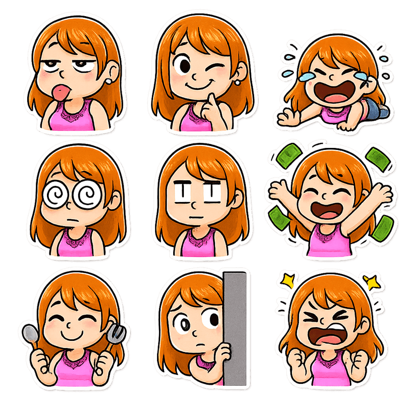 "auto shared by user of chibi Art community" - Created using AI Sticker Generator with chibi_character_stickers style in chibi category. Generated on August 5, 2025 using Image to Image generation method.