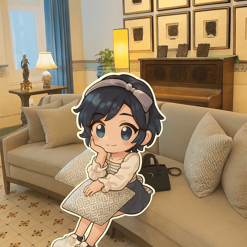 "auto shared by user of chibi Art community" - Created using AI Sticker Generator with chibi_single_sticker style in chibi category. Generated on August 5, 2025 using Image to Image generation method.