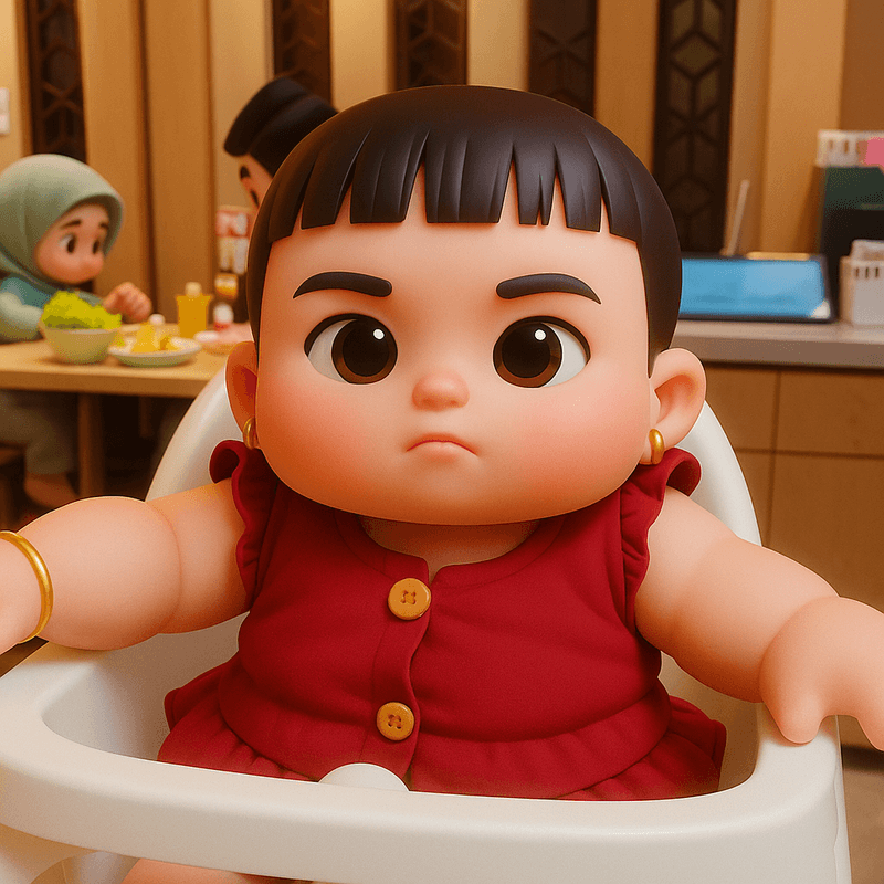 "auto shared by user of chibi Art community" - Created using AI Avatar Generator with chibi_3d style in chibi category. Generated on August 5, 2025 using Image to Image generation method.