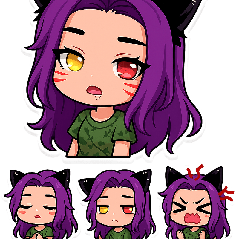 "auto shared by user of chibi Art community" - Created using AI Sticker Generator with chibi_single_sticker style in chibi category. Generated on August 8, 2025 using Image to Image generation method.
