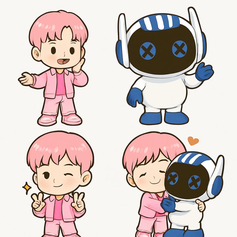 "auto shared by user of chibi Art community" - Created using AI Sticker Generator with chibi_single_sticker style in chibi category. Generated on August 11, 2025 using Image to Image generation method.