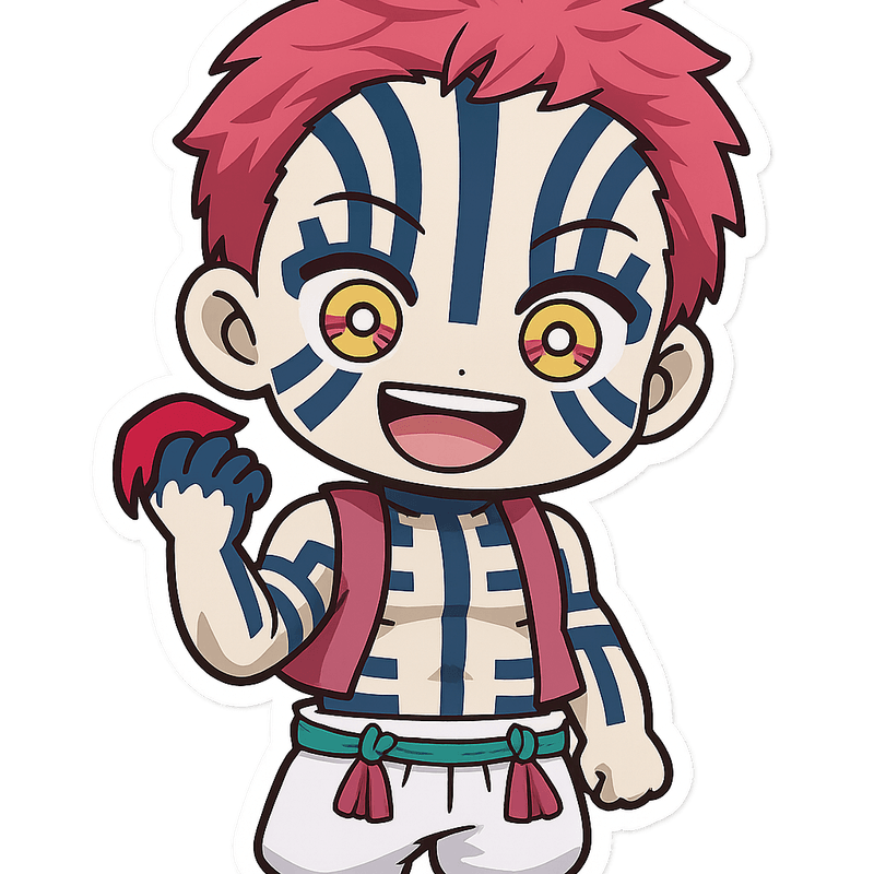 "auto shared by user of chibi Art community" - Created using AI Sticker Generator with chibi_single_sticker style in chibi category. Generated on August 18, 2025 using Image to Image generation method.