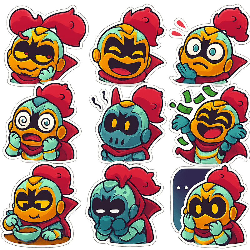 "auto shared by user of chibi Art community" - Created using AI Sticker Generator with chibi_character_stickers style in chibi category. Generated on August 19, 2025 using Image to Image generation method.