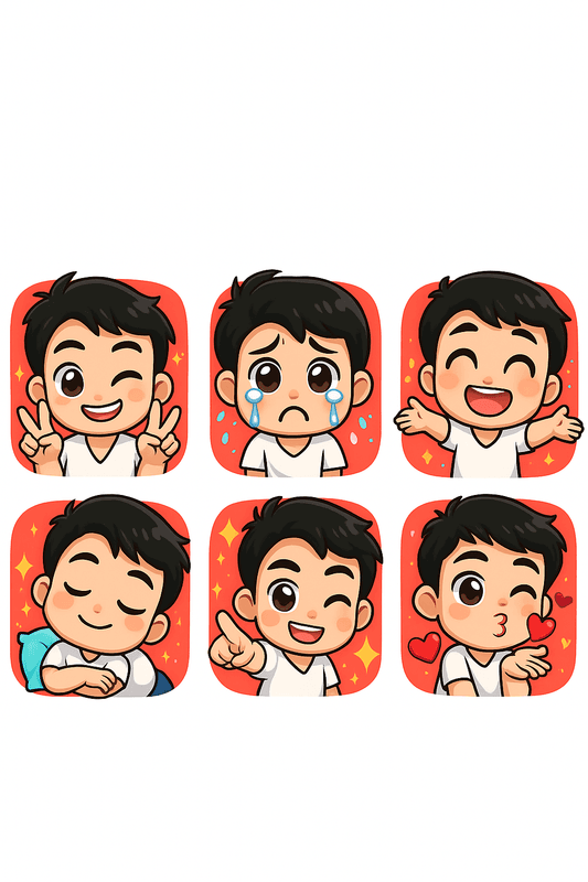 "auto shared by user of chibi Art community" - Created using AI Sticker Generator with chibi_emoji_stickers style in chibi category. Generated on August 20, 2025 using Image to Image generation method.