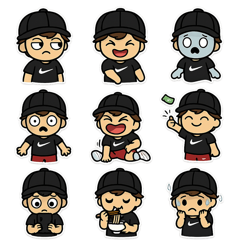 "auto shared by user of chibi Art community" - Created using AI Sticker Generator with chibi_character_stickers style in chibi category. Generated on August 20, 2025 using Image to Image generation method.