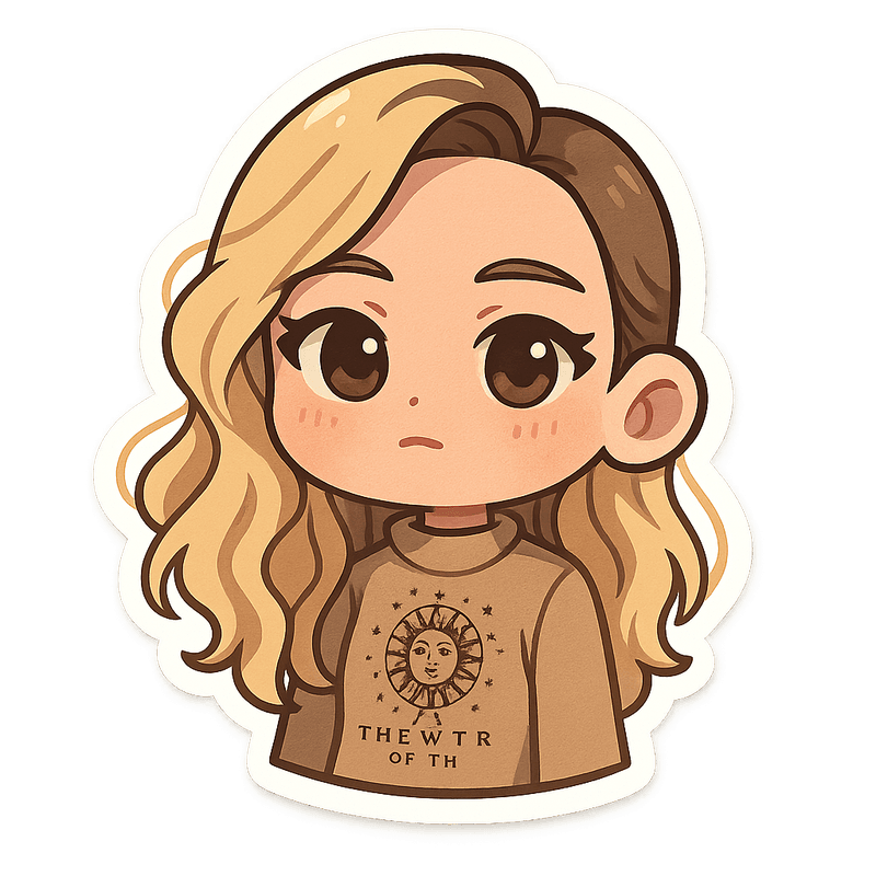 "auto shared by user of chibi Art community" - Created using AI Sticker Generator with chibi_single_sticker style in chibi category. Generated on August 24, 2025 using Image to Image generation method.