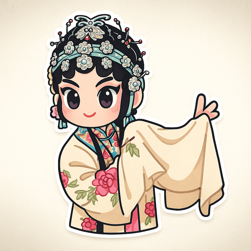 "auto shared by user of chibi Art community" - Created using AI Sticker Generator with chibi_single_sticker style in chibi category. Generated on August 27, 2025 using Image to Image generation method.