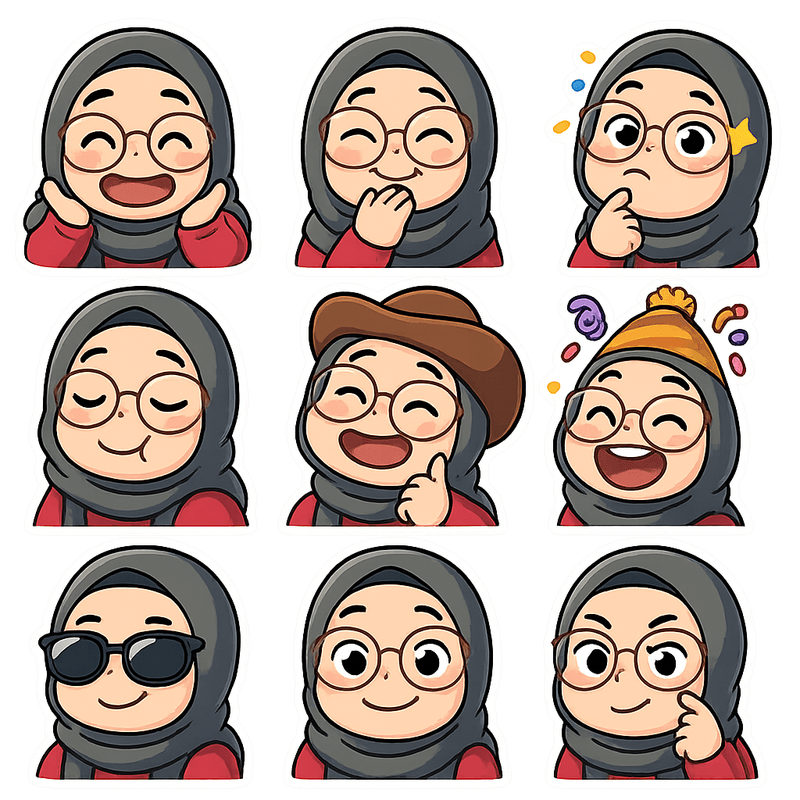 "auto shared by user of chibi Art community" - Created using AI Sticker Generator with chibi_emoji_stickers_5 style in sticker category. Generated on August 30, 2025 using Image to Image generation method.