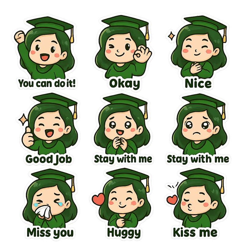 "auto shared by user of chibi Art community" - Created using AI Emoji Generator with chibi_emoji_word_3 style in emoji_type category. Generated on September 2, 2025 using Image to Image generation method.