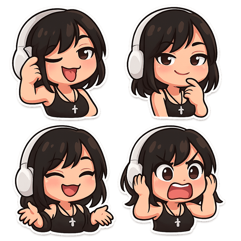 "auto shared by user of chibi Art community" - Created using AI Sticker Generator with chibi_emoji_stickers style in emoji_type category. Generated on September 3, 2025 using Image to Image generation method.