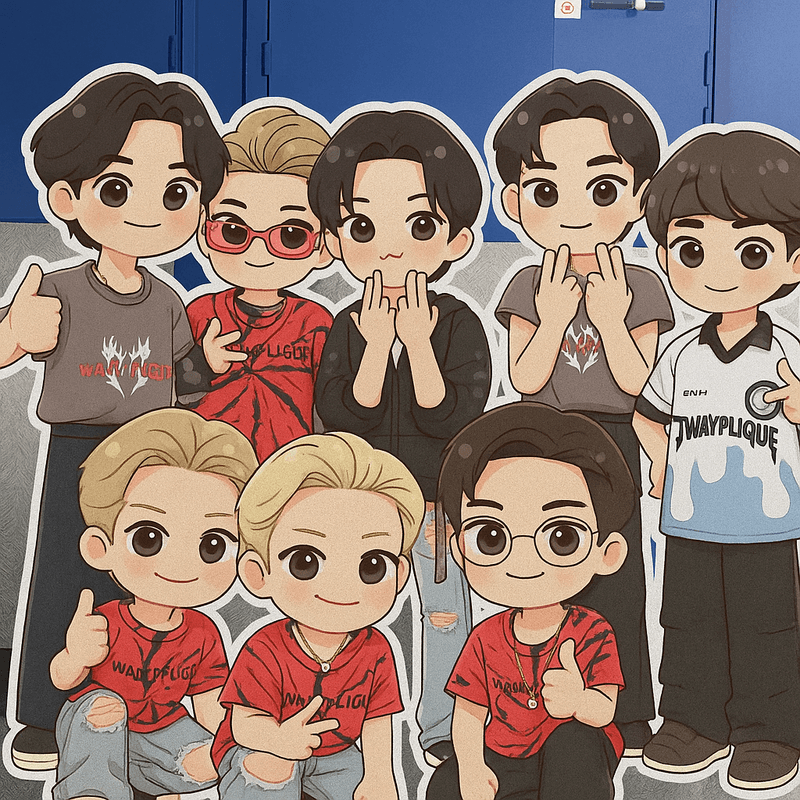 "auto shared by user of chibi Art community" - Created using AI Sticker Generator with chibi_single_sticker style in chibi category. Generated on September 5, 2025 using Image to Image generation method.